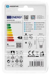 LED Žárovka se senzorem soumraku A60 E27/8W/230V 6500K - Aigostar