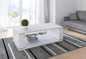 Konferenční stolek LILA, 130x43x70, bílý