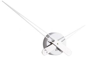 Designové nástěnné hodiny Future Time FT9650CH Hands chrome 60cm