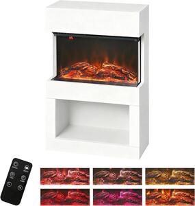 Elektrické topení – Atmosférické topení – Vložka s LED osvětlením – Otevřené topení – Dekorativní topení – Výkon topení: 1000/2000 wattů