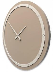Designové hodiny 10-211 CalleaDesign Tiffany Swarovski 60cm (více barevných variant) Barva caffe latte-14 - RAL1019