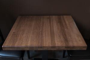 Stůl z masivního dubového dřeva Modesto | 800x800x53mm | Made in Czech
