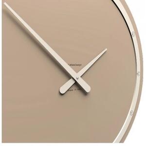 Designové hodiny 10-211 CalleaDesign Tiffany Swarovski 60cm (více barevných variant) Barva caffe latte-14 - RAL1019