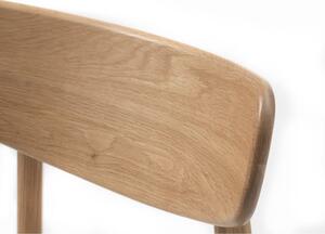 Jídelní židle v krémovo-přírodní barvě Elim – Unique Furniture 11