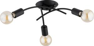 Přisazený lustr TORIZO 3xE27/15W/230V černá