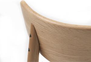 Jídelní židle v krémovo-přírodní barvě Elim – Unique Furniture 10