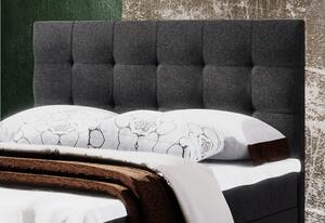 Čalouněná postel LAKE 2 + rošt + matrace, 160x200, Cosmic 800