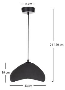 Brilagi - Lustr na lanku WABI SABI 1xE27/40W/230V pr. 33 cm černá