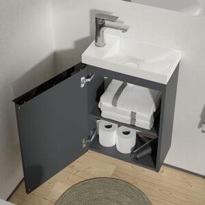 Toaletní stolek LAVOA 40 cm s umyvadlem - možnost volby barvy