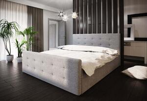 Čalouněná postel BAILANDO 1 + rošt + matrace, 140x200, Cosmic 160