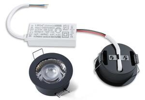 LED bodové vestavné světlo barva neutrální bílá - Ø 45 x 22,3 cm - IP65 - možnost volby instalačního rámečku