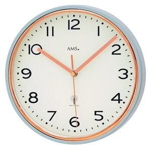 Nástěnné hodiny 5509 AMS řízené rádiovým signálem 25cm