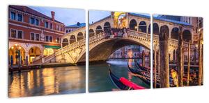 Obraz na stěnu - most v Benátkách (90x30cm)