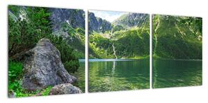 Obraz - horská příroda (90x30cm)