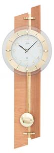 Kyvadlové nástěnné hodiny 5307 AMS řízené rádiovým signálem 71cm