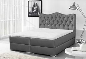 Čalouněná postel ALADIN + topper, 120x200, madryt 1100