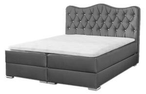 Čalouněná postel ALADIN + topper, 140x200, madryt 190
