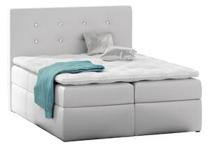 Čalouněná postel IZI + topper, 180x200, madryt 120