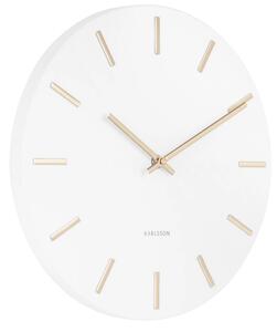 Designové nástěnné hodiny 5821WH white Karlsson 30cm