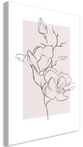Obraz - Creamy Magnolia (1 Part) Vertical
