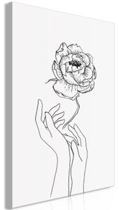 Obraz - Delicate Flower (1 Part) Vertical