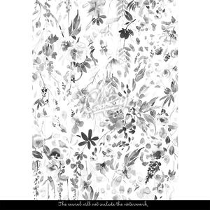 Fototapeta Ručně malované květy Samolepící 250x250cm