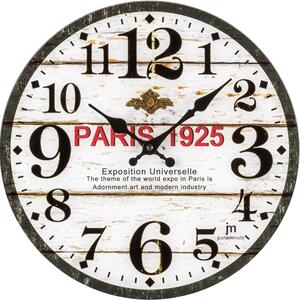 Lowell Italy Designové nástěnné hodiny 14889 Lowell 34cm