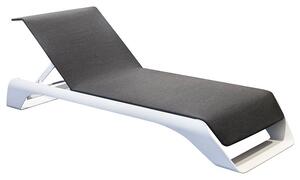 Zahradní lehátko ONDA WHITE GREY Exteriér | Zahradní lehátka