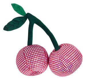 Plyšový dekorační polštář 25x30 cm Disco Cherries – Catherine Lansfield