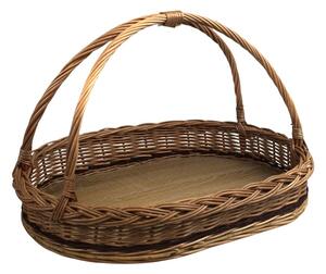 Proutídekorace Proutěný podnos oválný 48 cm