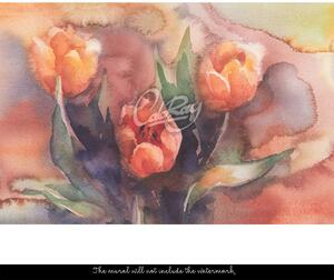 Fototapeta Tulipánová kytice Samolepící 250x250cm
