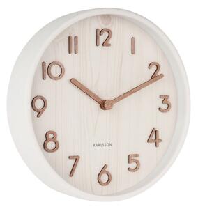 Designové nástěnné hodiny 5808WH Karlsson 22cm