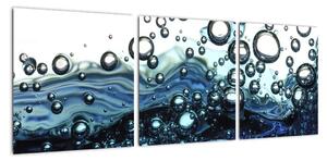 Obraz vodních bublin (90x30cm)