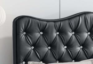 Čalouněná postel TORNET + matrace DE LUX, 160x200, madryt 1100