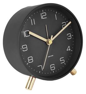 Designový budík 5752BK Karlsson 11cm