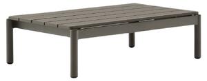 Zelený zahradní konferenční stolek Kave Home Sorells 91 x 57 cm