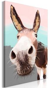 Obraz - Curious Donkey (1 Part) Vertical