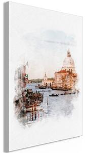 Obraz - Watercolour Venice (1 Part) Vertical