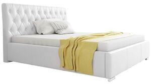 Čalouněná postel NARVE + matrace DE LUX, 120x200, madryt 120