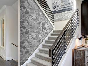 Murando DeLuxe Vůně betonu Klasické tapety: 50x1000 cm - vliesové