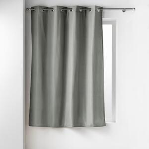 Šedý termo závěs z mikrovlákna 135x180 cm Micropolar – douceur d'intérieur