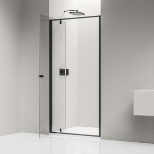 Sprchový kout s výklopnými dveřmi NT604 FLEX - 6 mm nano čiré sklo - výběr barvy profilu