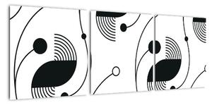 Abstraktní obraz (90x30cm)