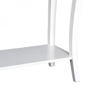 Goleto Konzolový stolek Elise | bílý