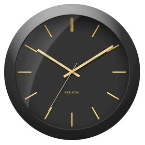 Designové nástěnné hodiny 5840BK Karlsson 40cm