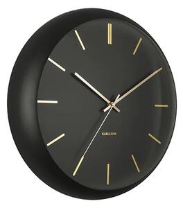 Designové nástěnné hodiny 5840BK Karlsson 40cm