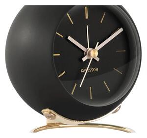 Designové stolní hodiny 5833BK Karlsson 10,5cm