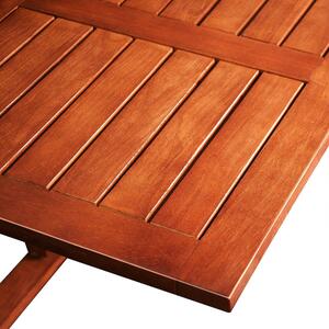 Goleto Závěsný balkonový stolek | akáciové dřevo