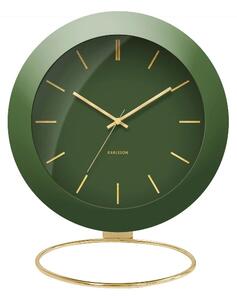 Designové stolní hodiny 5833GR Karlsson 10,5cm