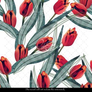Fototapeta Okouzlující tulipány Samolepící 250x250cm